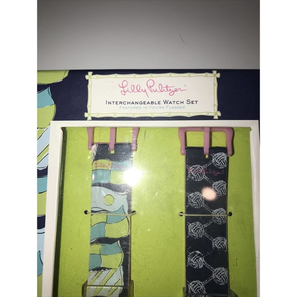 Lilly Pulitzer Interchangeable Watch Set - Picture 3 of 5